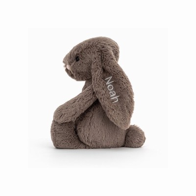 Jellycat Bashful Truffle Bunny Medium New Zealand | QGPYZ3497